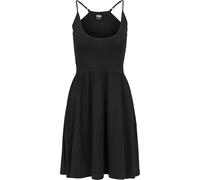 Urban Classics Ladies Spaghetti Dress Frauen Kurzes Kleid schwarz