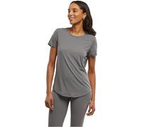 Urban Classics T-Shirt Ladies Sports Tee – Damen, 88% Nylon/12% Elasthan, Senior Grau, M