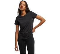 Urban Classics T-Shirt Ladies Sports Tee Damen Rundhals 88% Nylon/12% Elasthan Schwarz M