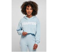 Ladies Starter Cropped Hoody in Gr. XL in Blau