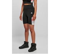 Urban Classics Ladies Starter Cycle Shorts Black/white Größe: XS | Kurze Sporthosen Outlet | Damen | Schwarz