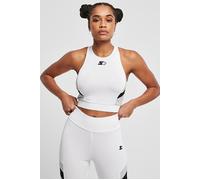 Urban Classics Ladies Starter Sports Cropped Top White/black Größe: XL | Sport BHs Outlet | Damen | Weiß