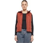 Urban Classics Ladies Super Light Puffer Vest darkrust, L
