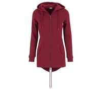 Urban Classics Damen Jacke Sweat Parka, Burgundy, XL, TB1075-00606-0054