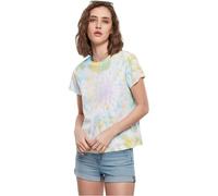 Urban Classics Female Shirt Ladies Tie Dye Boyfriend Tee Pastel-XS