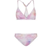 Urban Classics Ladies Tie Dye Triangle Back Bikini pink Multicolor XL