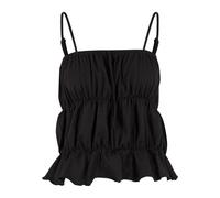 Urban Classics Ladies Tiered Cami Top Top schwarz in XL