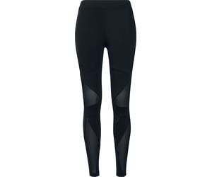 Urban Classics Ladies Triangel Tech Mesh Leggings Leggings schwarz schwarz in 5XL