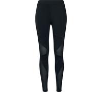 Urban Classics Damen-Leggings Triangel Tech Mesh TB1938 – Skinny, Schwarz, Größe L