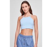 Urban Classics - Ladies Triangle Balticblue - Oberteil - Blau - XL - 95% Baumwolle, 5% Elastan,Jersey Blau XL