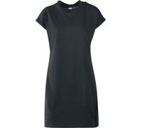 Urban Classics Ladies Turtle Extended Shoulder Dress Damen-Kurzes Kleid - schwarz 4XL