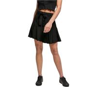 Urban Classics Ladies Viscose Mini Skirt Damen-Kurzer Rock - schwarz L