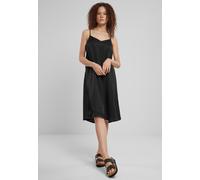 Urban Classics - Ladies Viscose Satin Slip Black - Kleid - Schwarz - M - 100% Viskose Schwarz M