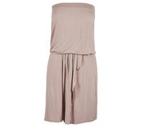 Urban Classics Damen Ladies Viscose Short Bandeau Dress Lässiges Kleid, duskrose, XL
