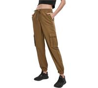 Urban Classics Damen Cargohose oliv, Größe S, 4732952 Oliv 36