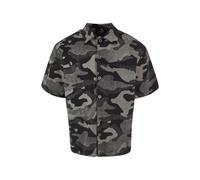 T-Shirt URBAN CLASSICS "Urban Classics Laser Camo Printed Boxy Shirt" Gr. XL, blacklasercamo Herren Shirts (56613303-XL) blacklasercamo