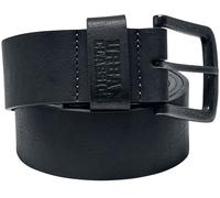 Urban Classics Leather Imitation Belt in Gr. M in Grau