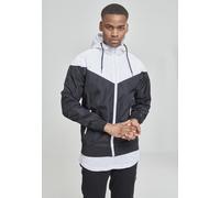 Urban Classics Leichte Jacke Arrow Windrunner Black/White-L