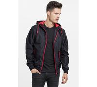 Urban Classics Leichte Jacke Contrast Windrunner Black/Red-S