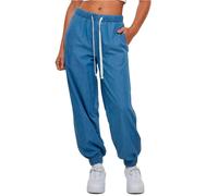 Urban Classics Damen-Jogginghose Light Denim Jogpants, lässig, skyblue washed, Gr. S