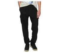 Urban Classics - Herren Sweathose TB6671 Light Terry Wide Cargo - 65% Baumwolle, Schwarz L