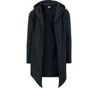 Urban Classics Hoodie Herren LONG HOODED OPEN EDGE CARDIGAN TB1389 Schwarz Black, Größe:M