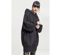 bequemer URBAN CLASSICS Damen Hoodie große Kapuze Kordelzug 300 g/m² mit Baumwolle Schwarz S