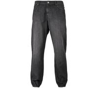 Urban Classics Hose Loose Fit Jeans Real Black Washed-30/32
