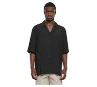 Urban Classics – Hemd Loose Viscose – 100% Viskose – Schwarz L