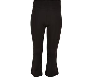 Urban Classics Mädchen Girls Recycled High Waist Flared Leggings Black-146/152