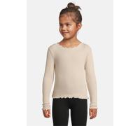Urban Classics Damen Girls Short Rib Longsleeve softseagrass, 110/116