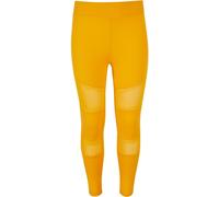 Urban Classics Girls Tech Mesh Legging/Tregging in Gr. 146/152 in Gelb