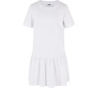 Urban Classics Mädchen Girls Valance Tee Dress Kleid, Weiß, 146-152 EU