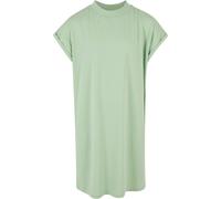 Urban Classics Mädchen Kleid Girls Turtle Extended Shoulder Dress UCK1910 Vintagegreen-110/116