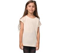 Urban Classics T-Shirt Mädchen Organic Tee, Rundhals, 100% Baumwolle, Sandweiß, Gr. 110