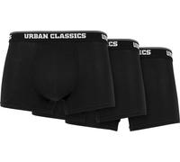 Urban Classics Men Boxer Shorts 3-Pack Black-L