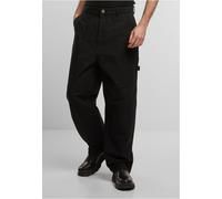 Urban Classics Mens Cotton Carpenter Pants TB7625 Black-36