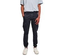 Urban Classics Men's Washed Cargo Twill Jogging Pants Hose, midnightnavy, 31