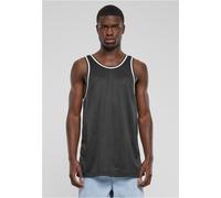 Urban Classics Herren Tank Top Mesh Tanktop, lässiges Tank Top für Männer, Rundhals, Loose Fit, Polyester-Mesh, black, S
