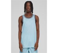 Urban Classics Herren Tank Top Mesh Tanktop, lässiges Tank Top für Männer, Rundhals, Loose Fit, Polyester-Mesh, oceanblue, M