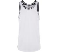 Urban Classics Herren Mesh-Tanktop – Rundhals, Loose Fit, Polyester-Mesh – Weiß S