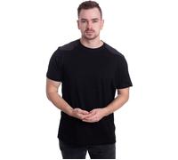 Urban Classics - Military Black - T-Shirt - Schwarz - S - 90% Baumwolle, 10% Polyester,Jersey Schwarz S