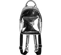 Urban Classics Tasche Mini Metallic Backpack Silver