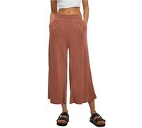 Urban Classics Damenhose Modal-Culotte, 3/4-Länge, Gummibund, Terracotta Gr. 5XL