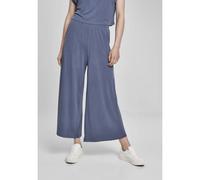 Urban Classics Damen Hose Ladies Modal Culotte, 3/4-Länge mit Gummibund, Vintageblue M