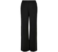 Urban Classics Damen Hose Modal Wide-Leg Schwarz Gr. M