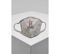 Urban Classics Mundschutz Dabbing Christmas Face Mask Heather Grey