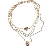 Urban Classics Ocean Layering Necklace Frauen Halskette goldfarben