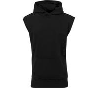 Urban Classics Open Edge Sleeveless Hoodie Herren-Kapuzenpullover - schwarz M