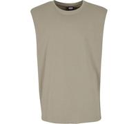 Urban Classics Herren T-Shirt Open Edge Sleeveless Tee, ärmelloses T-Shirt für Männer, Rundhals, Baumwolle, erhältlich in vielen Farben, Größen XS-5XL